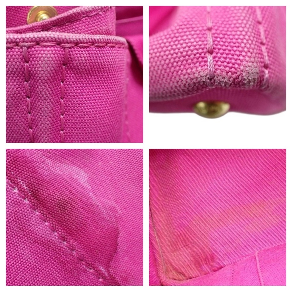 Prada Pink Canapa GM Tote with Dust Bag - Picture 10 of 12